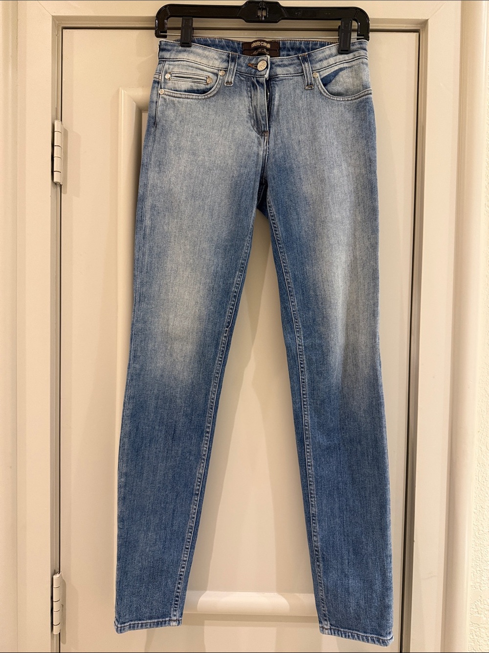 Roberto Cavalli Light Blue Skinny Jeans